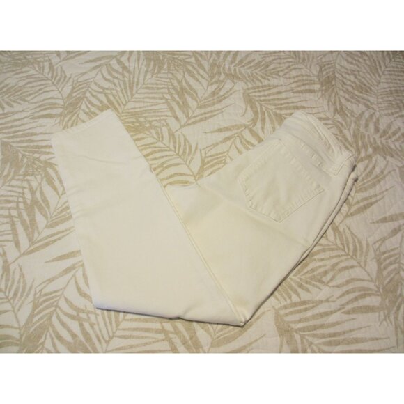 BUFFALO BY DAVID BRITTON AUBREY WHITE MID RISE STRETCH SUPER SOFT ANKLE JEANS 12 - Picture 2 of 8